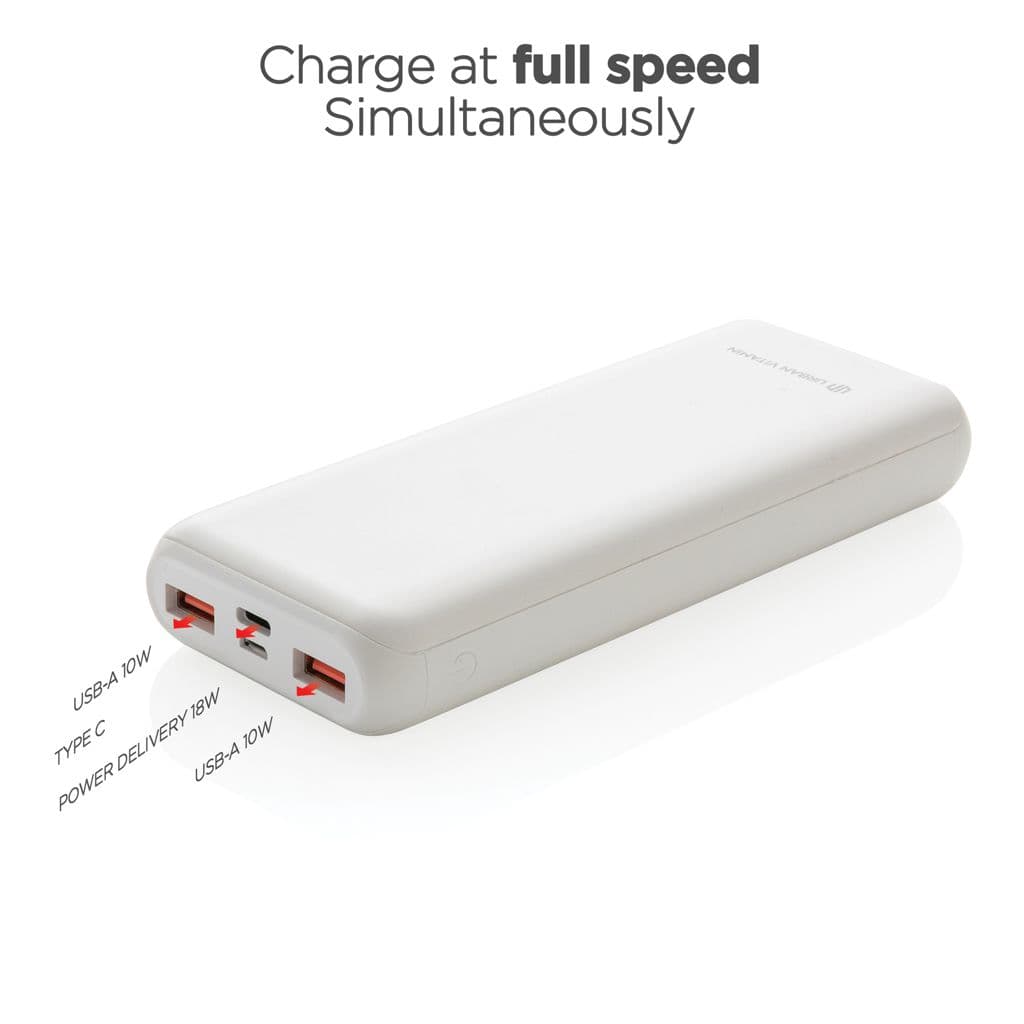 Urban Vitamin Pasadena 20.000 mAh 18W PD powerbank – thumbnail 9