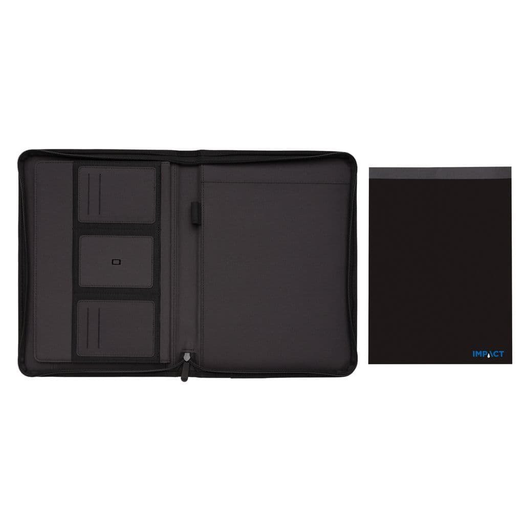 Impact AWARE™ RPET A4 portfolio med dragkedja – miniatyr 5