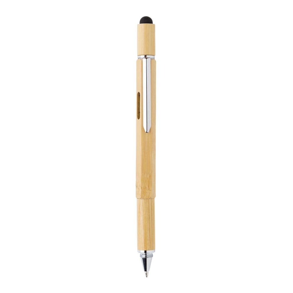 5 i 1 verktygspenna i bambu – miniatyr 4