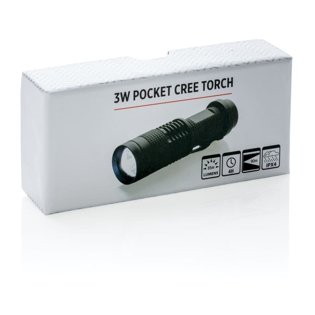 3W liten CREE-ficklampa – miniatyr 5