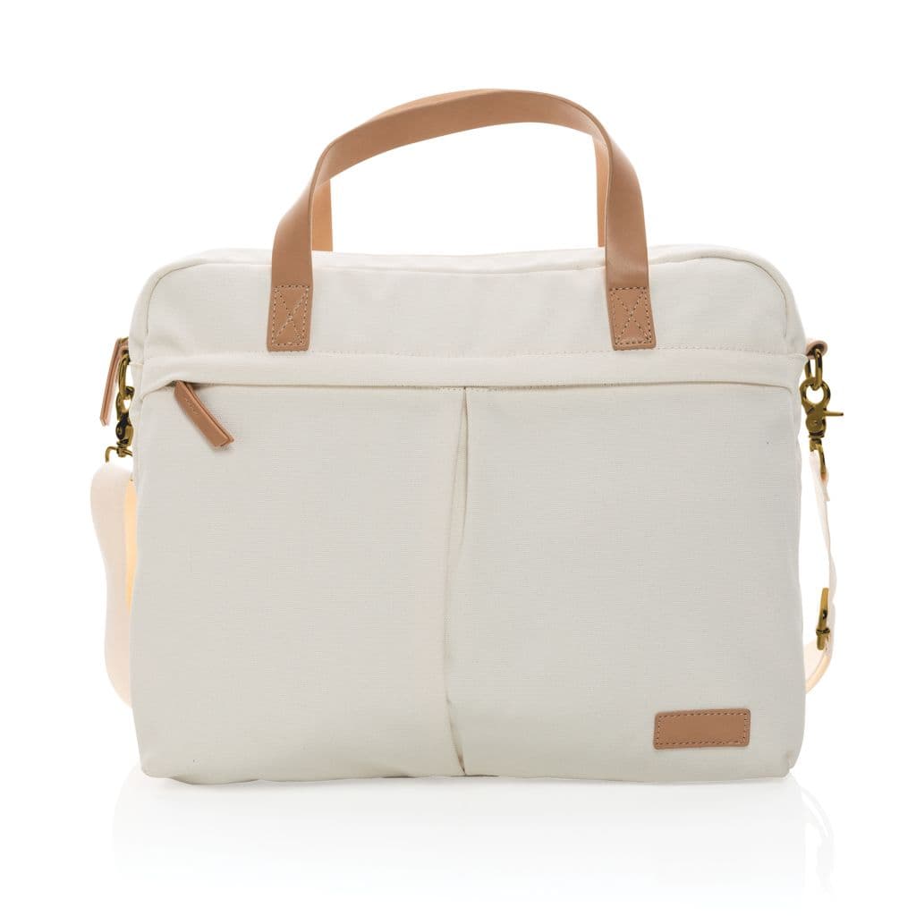 Impact AWARE™ laptopväska i 16 oz. återvunnen canvas – miniatyr 2