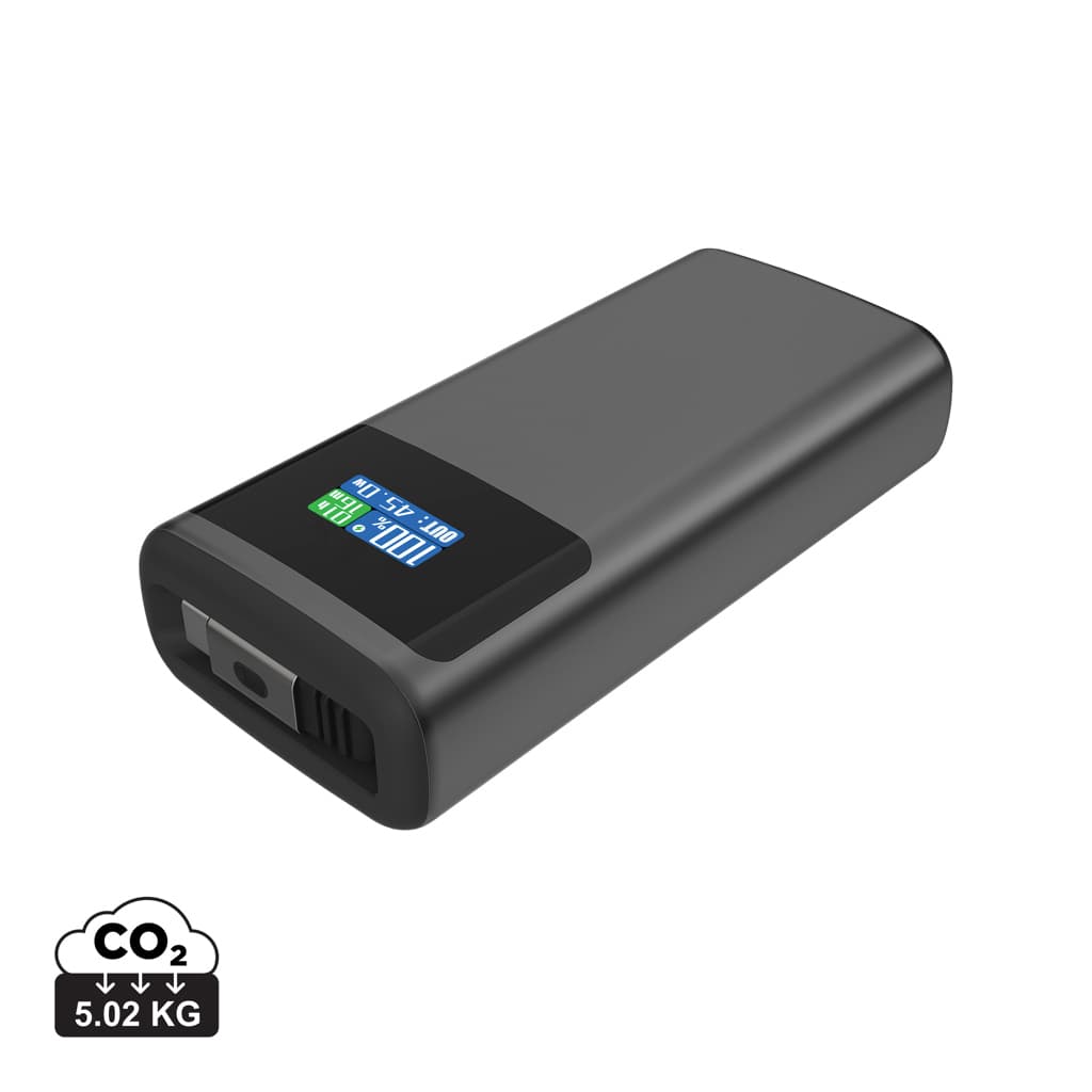 Quantum RCS ultrasnabb PD45W 10.000mAh powerbank med display – bild 1