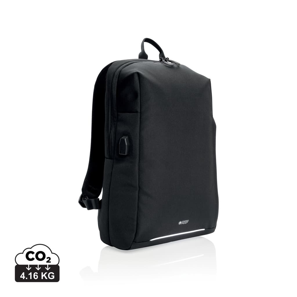 Swiss Peak AWARE™ RFID och USB A laptopryggsäck – bild 1