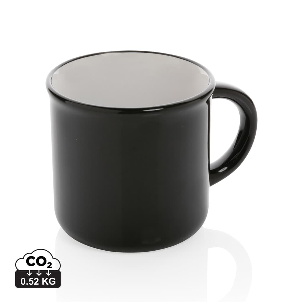 Keramikmugg vintage 280 ml – bild 1