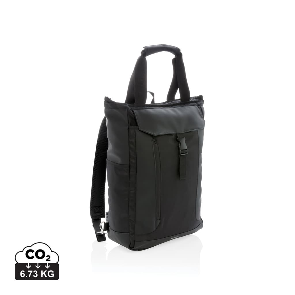 Swiss Peak RFID 15' laptop toteväska, PVC-fri – bild 1