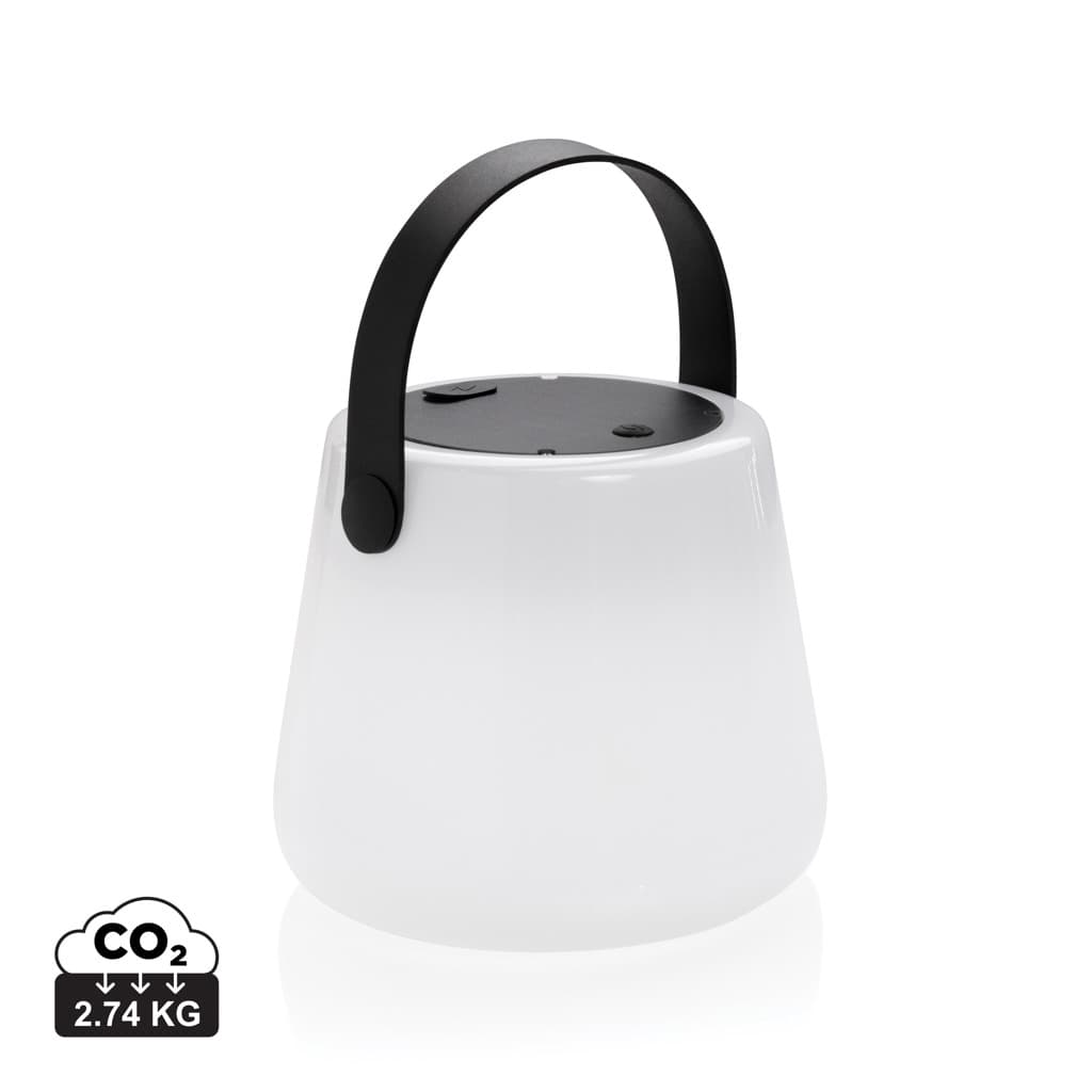 SolarGlow USB laddningsbar outdoor-lampa RCS plast – bild 1