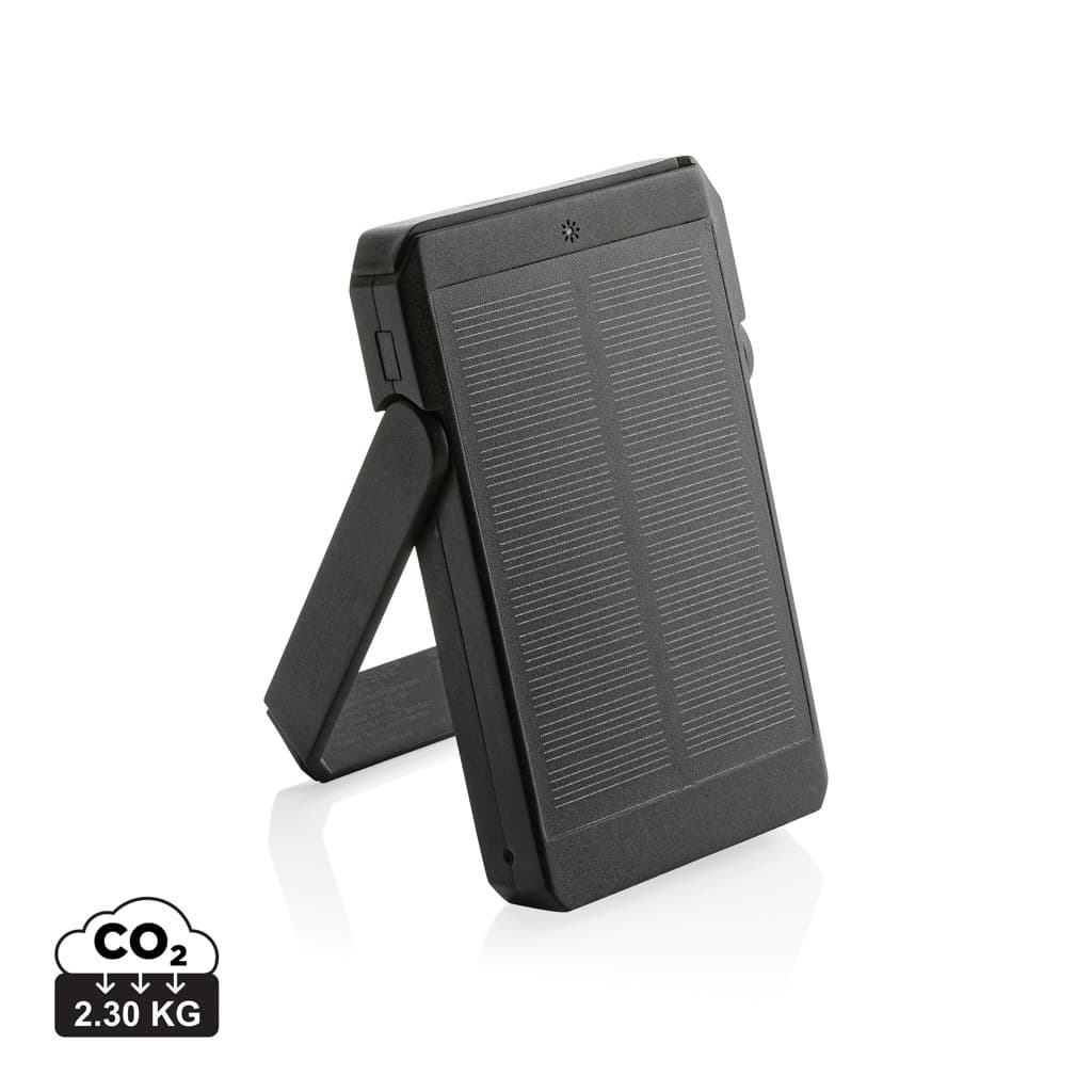 Skywave 5.000 mAh/10W trådlös solcellspowerbank RCS rplast – bild 1