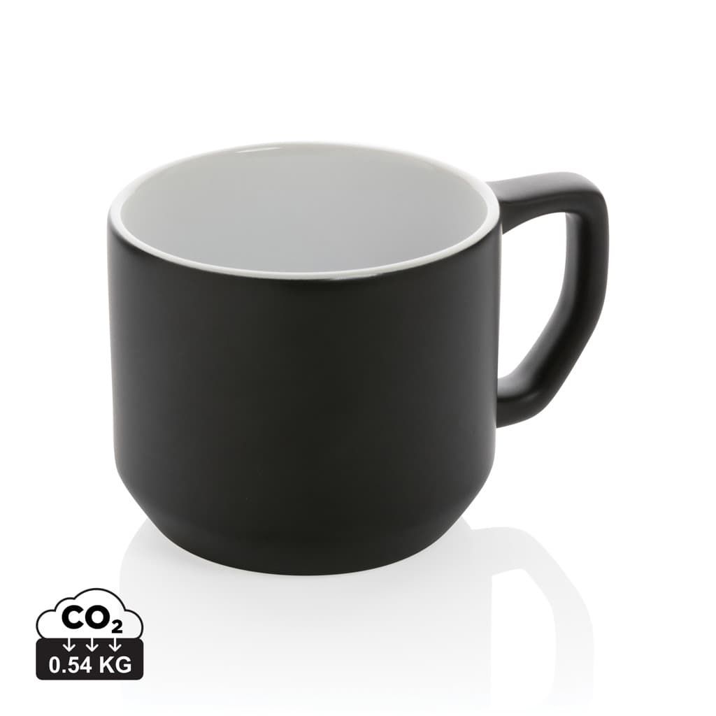 Keramikmugg modern 350 ml – bild 1