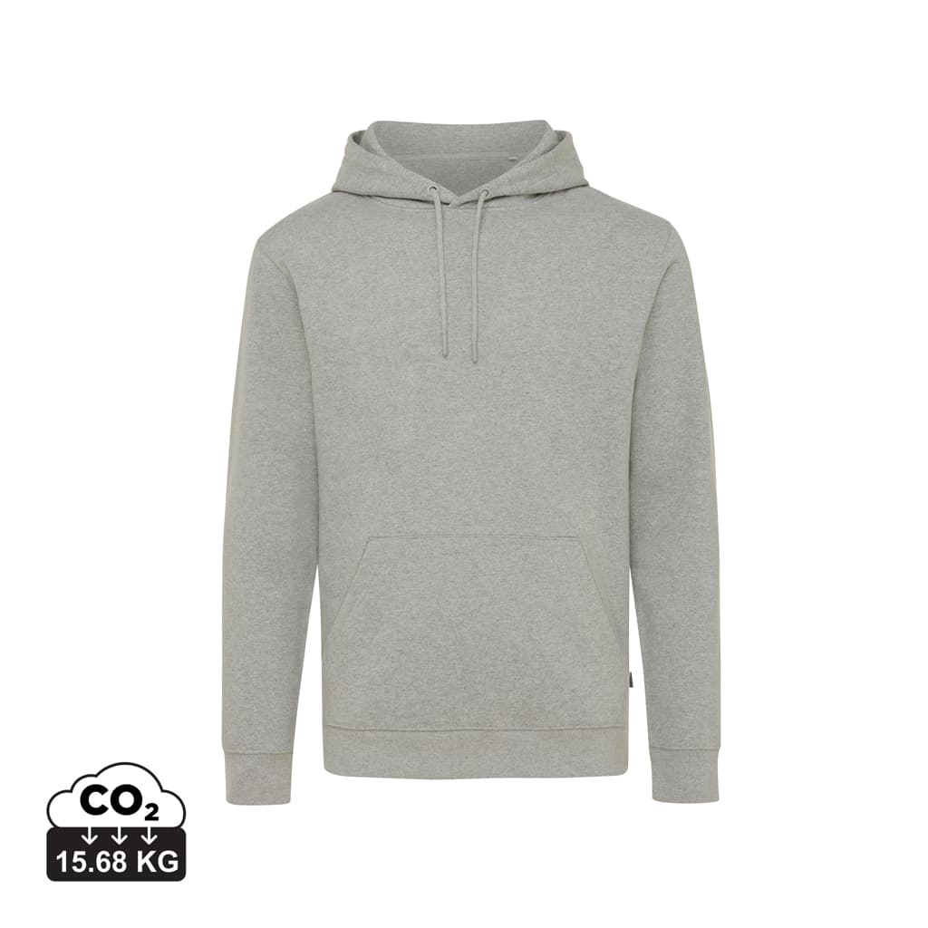 IQONIQ Torres hoodie i återvunnen ofärgad bomull – bild 1