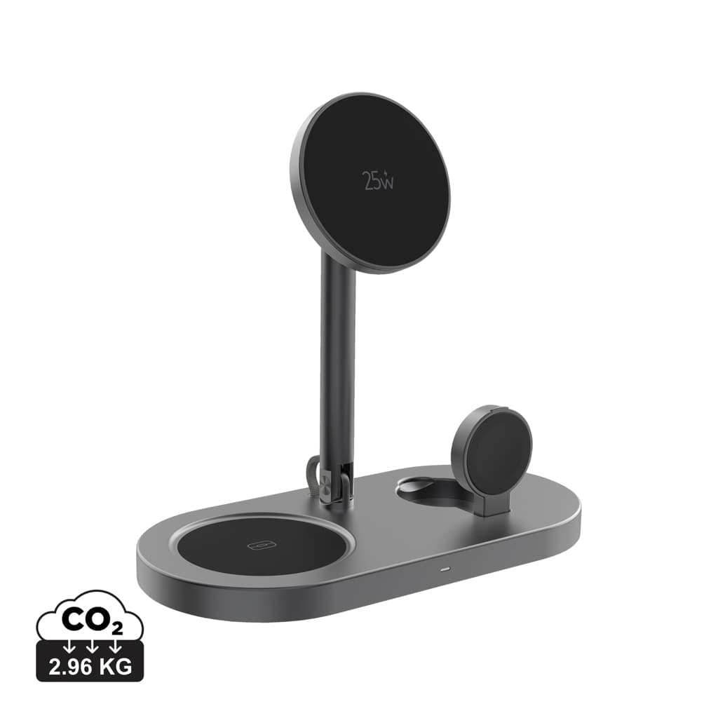 Quantum RCS ultrasnabb 25W magnetisk skrivbordsladdare – bild 1
