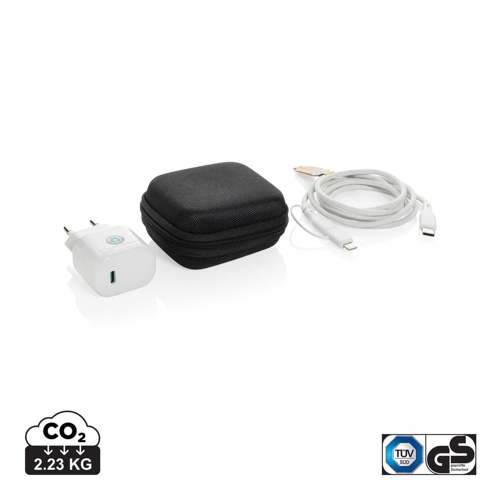 Boost 20W type C 2 delar laddningsset RCS återvunnen PET – bild 1