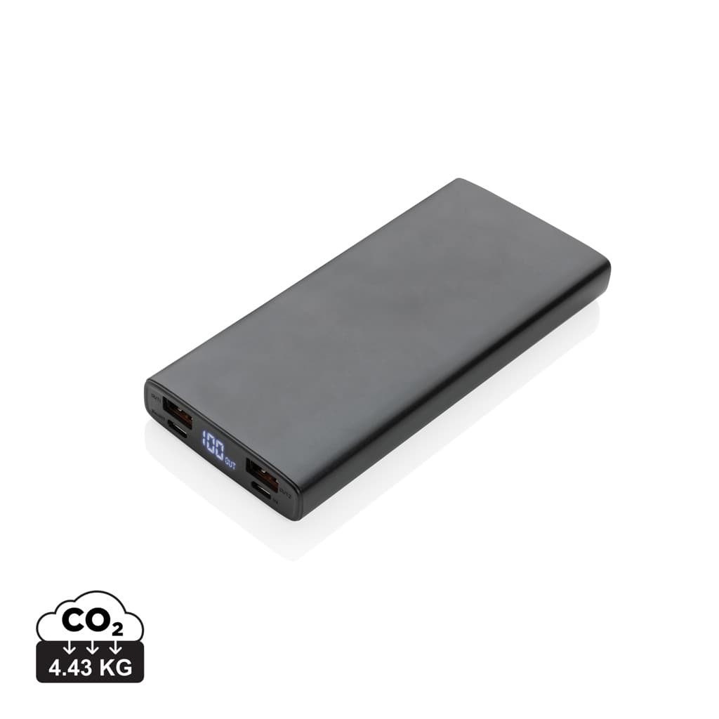 Aluminium 18W 10.000 mAh PD Powerbank – bild 1
