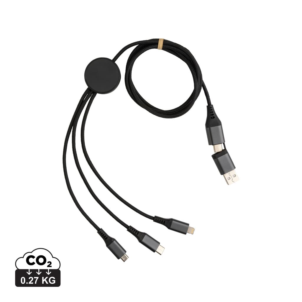 Terra 60W 120cm 6-i-1 kabel i RCS återvunnen aluminium – bild 1