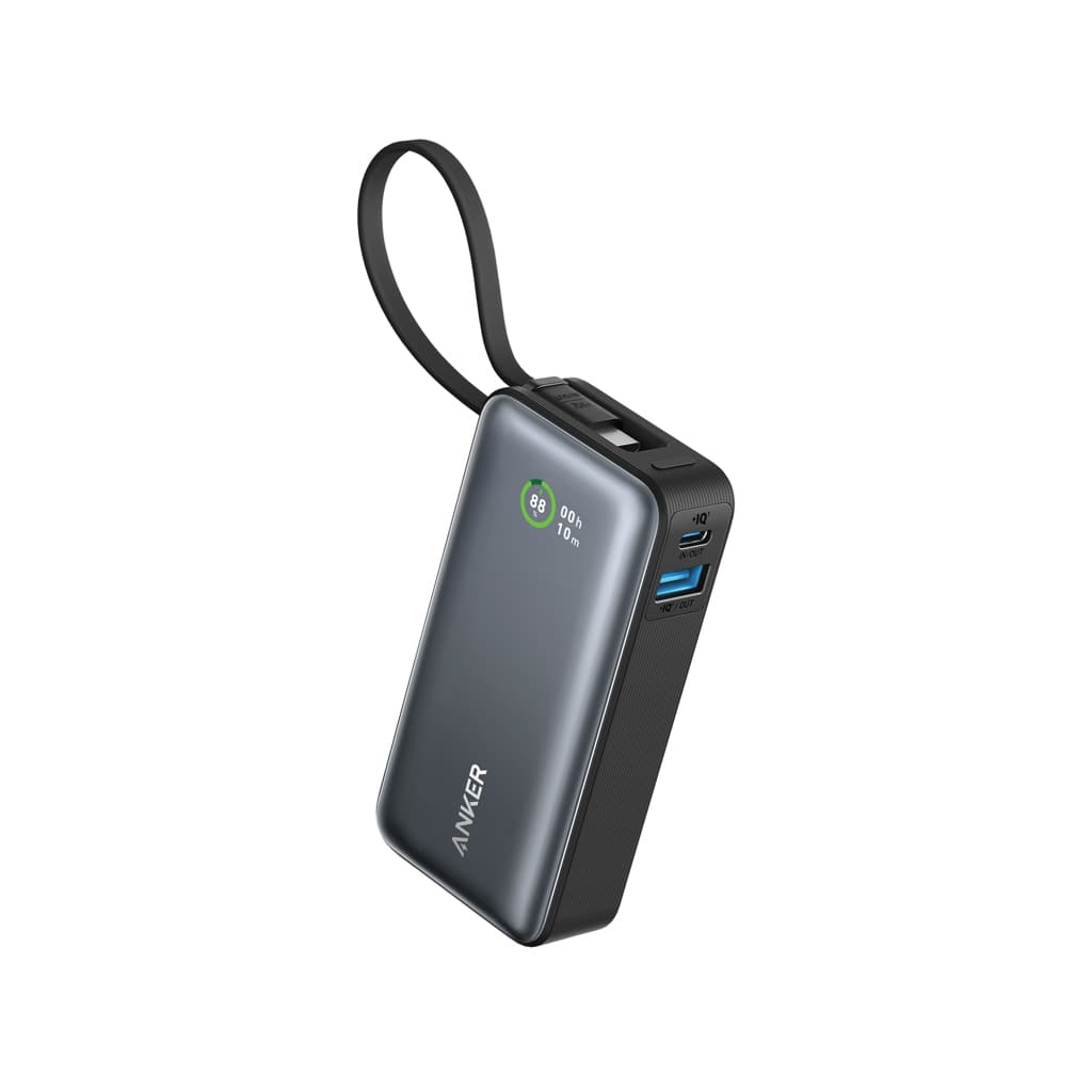 Anker Nano powerbank 30W, inbyggd USB-C kabel – image 1
