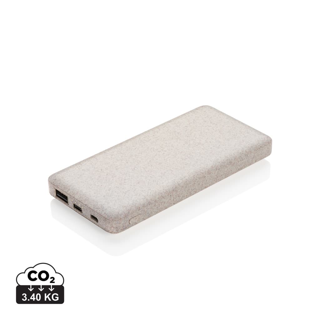 Vetestrå 10.000 mAh powerbank – bild 1