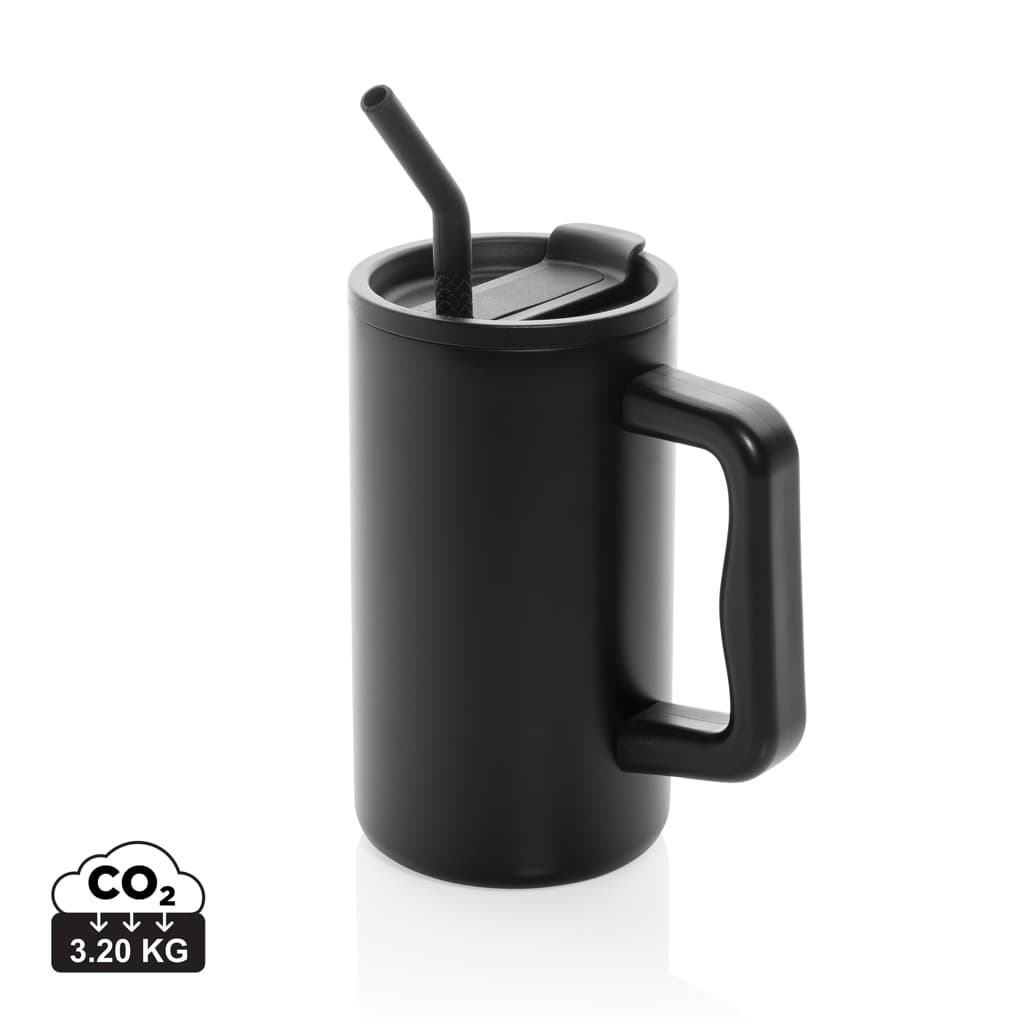 Cube RCS-certifierad kontorsmugg i återvunnet stål 800 ml. – image 1