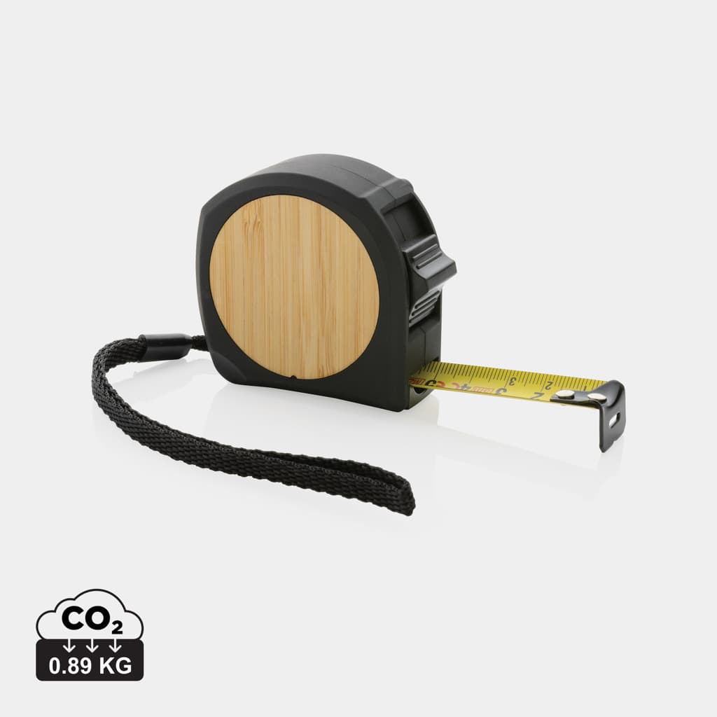 RCS återvunnen plast och bambu måttband 5M/19mm – bild 1