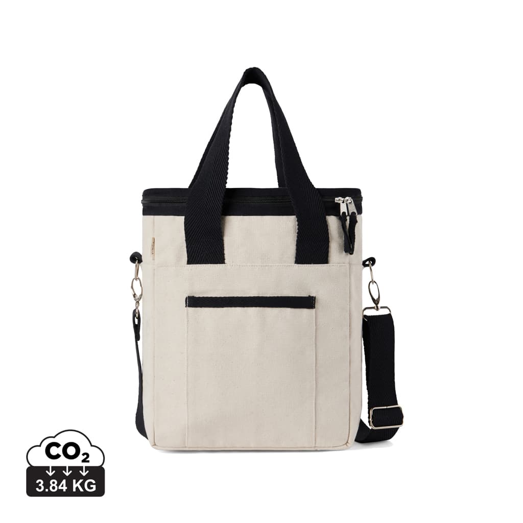 VINGA Volonne AWARE™ återvunnen canvas kyl totebag – bild 1