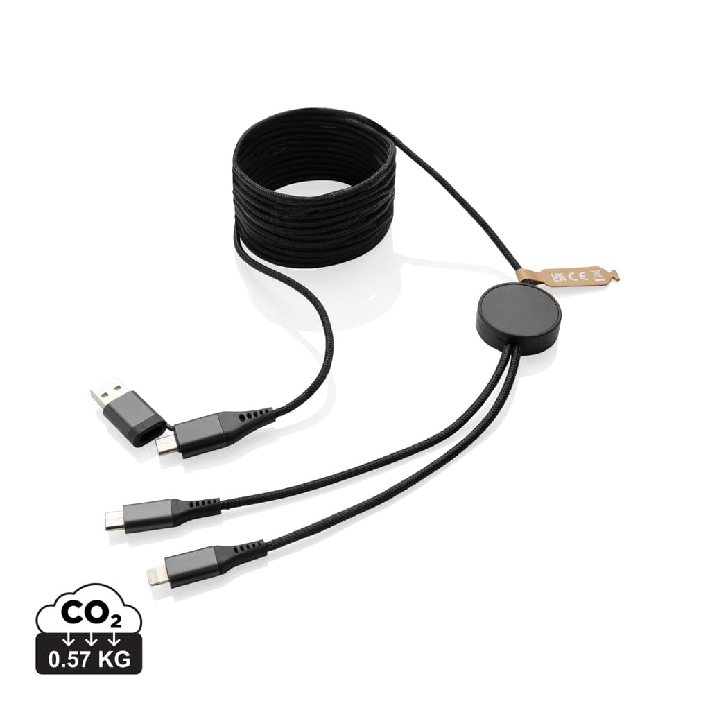 Terra RCS återvunnen PET 3 meter 4-i-1-kabel – bild 1