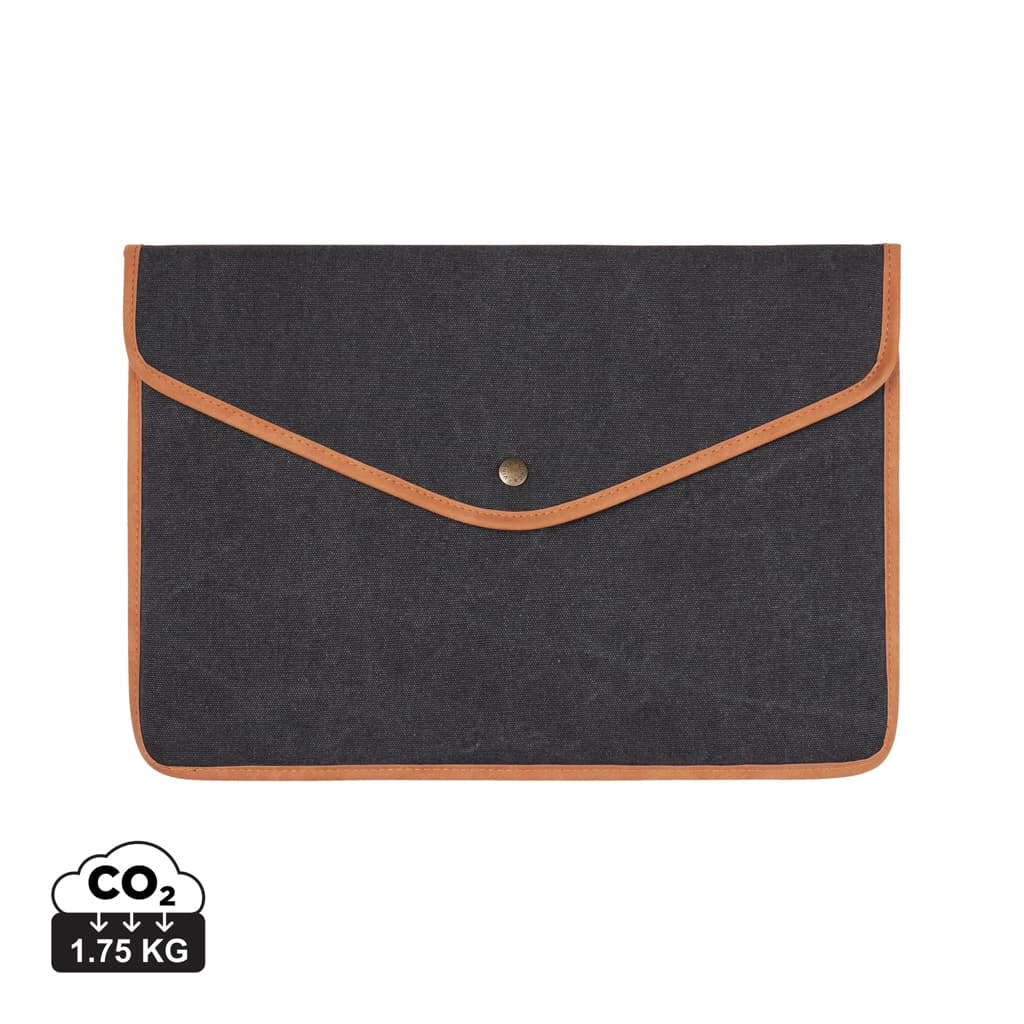 VINGA Bosler GRS återvunnen canvas 14'' laptopfodral – bild 1