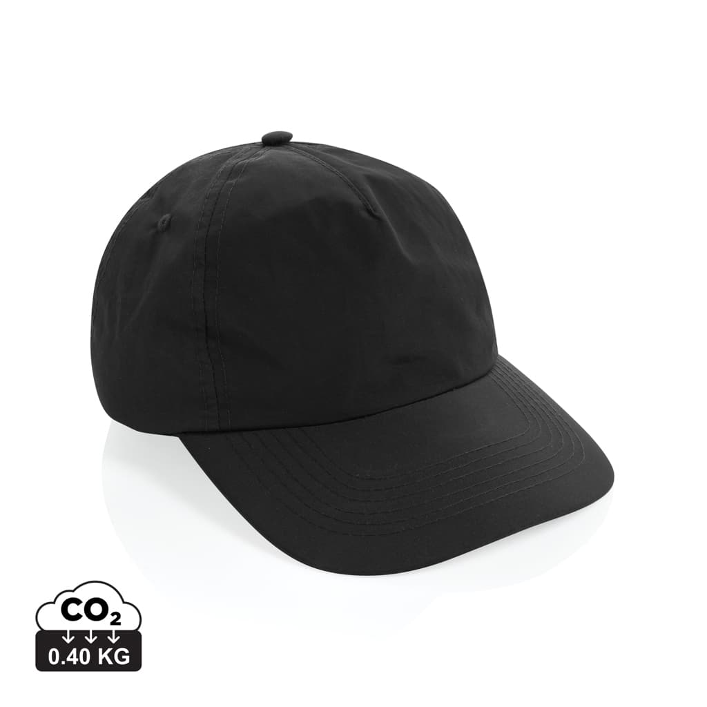 KENTO URBAN RCS återvunnen nylon 5-panels baseballkeps – bild 1
