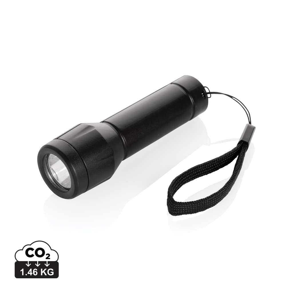 Flara RSC återvunnen plast ficklampa med USB-laddning – image 1