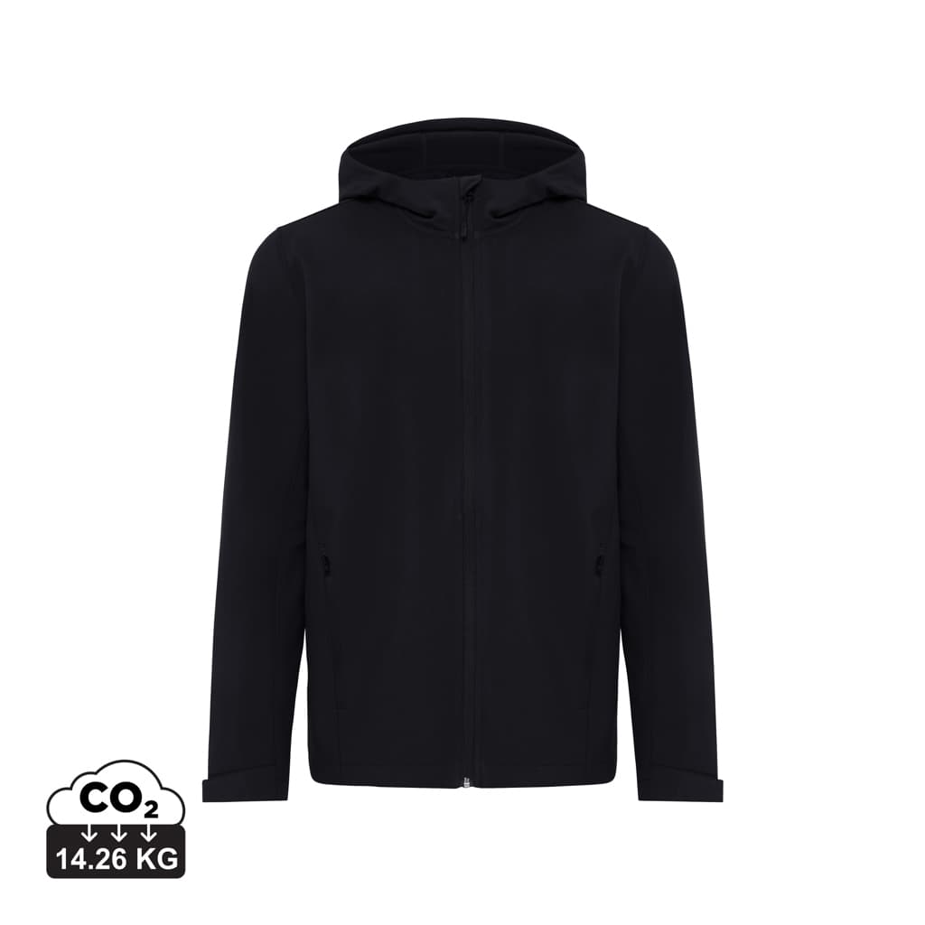 IQONIQ Makalu softshell herrjacka i återvunnen polyester – bild 1