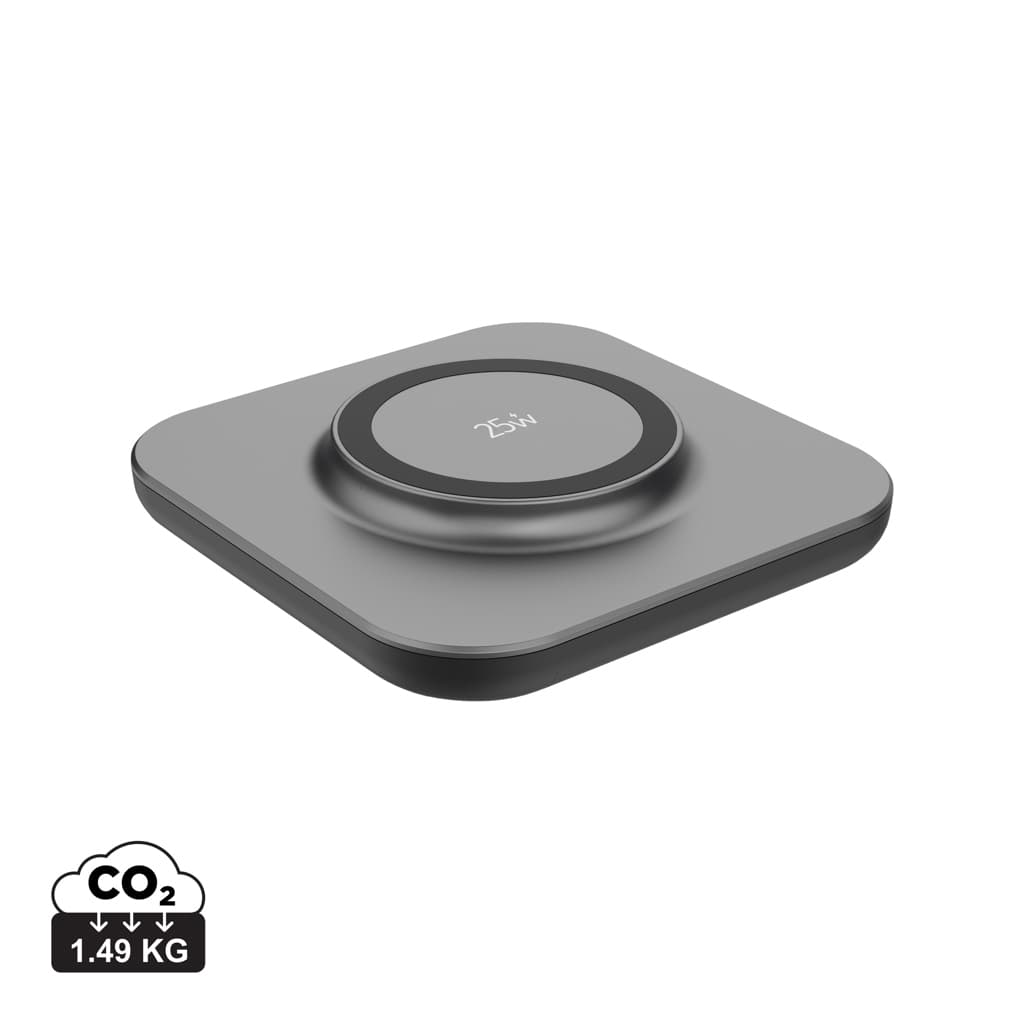 Quantum ultrasnabb 25 W magnetisk trådlös laddningsplatta – bild 1
