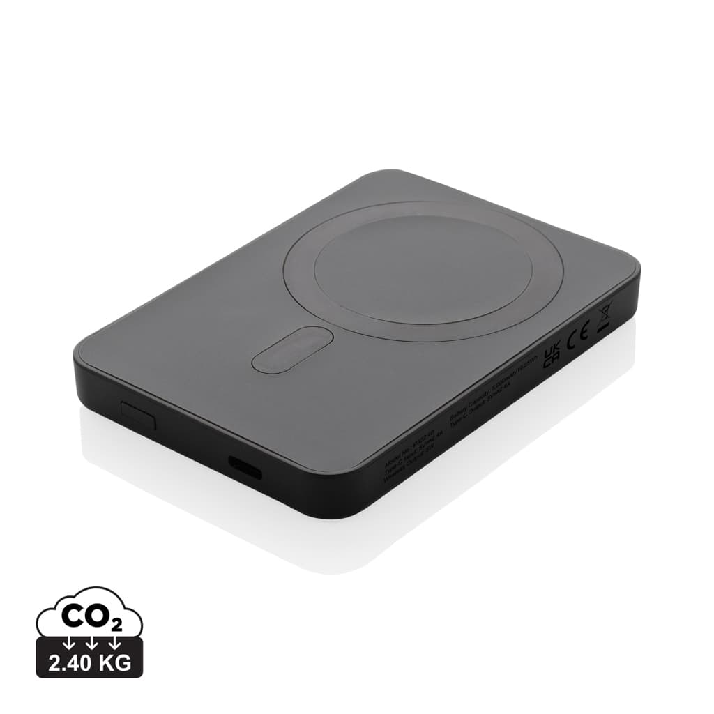 Magnetix 5.000mAh magnetisk powerbank, RCS återvunnen plast – bild 1