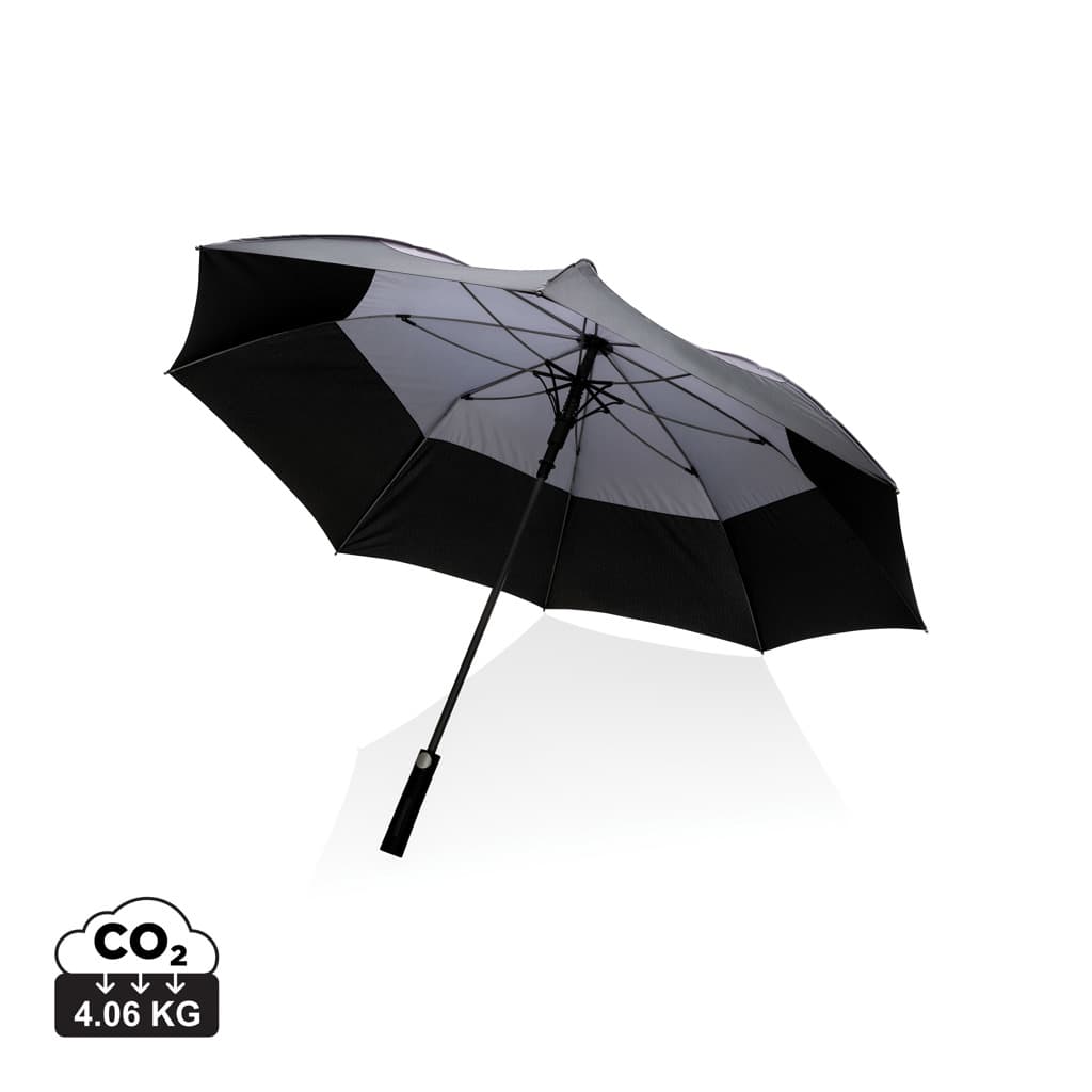 27' Impact AWARE™ RPET 190T automatisk ö stormsäkert paraply – image 1