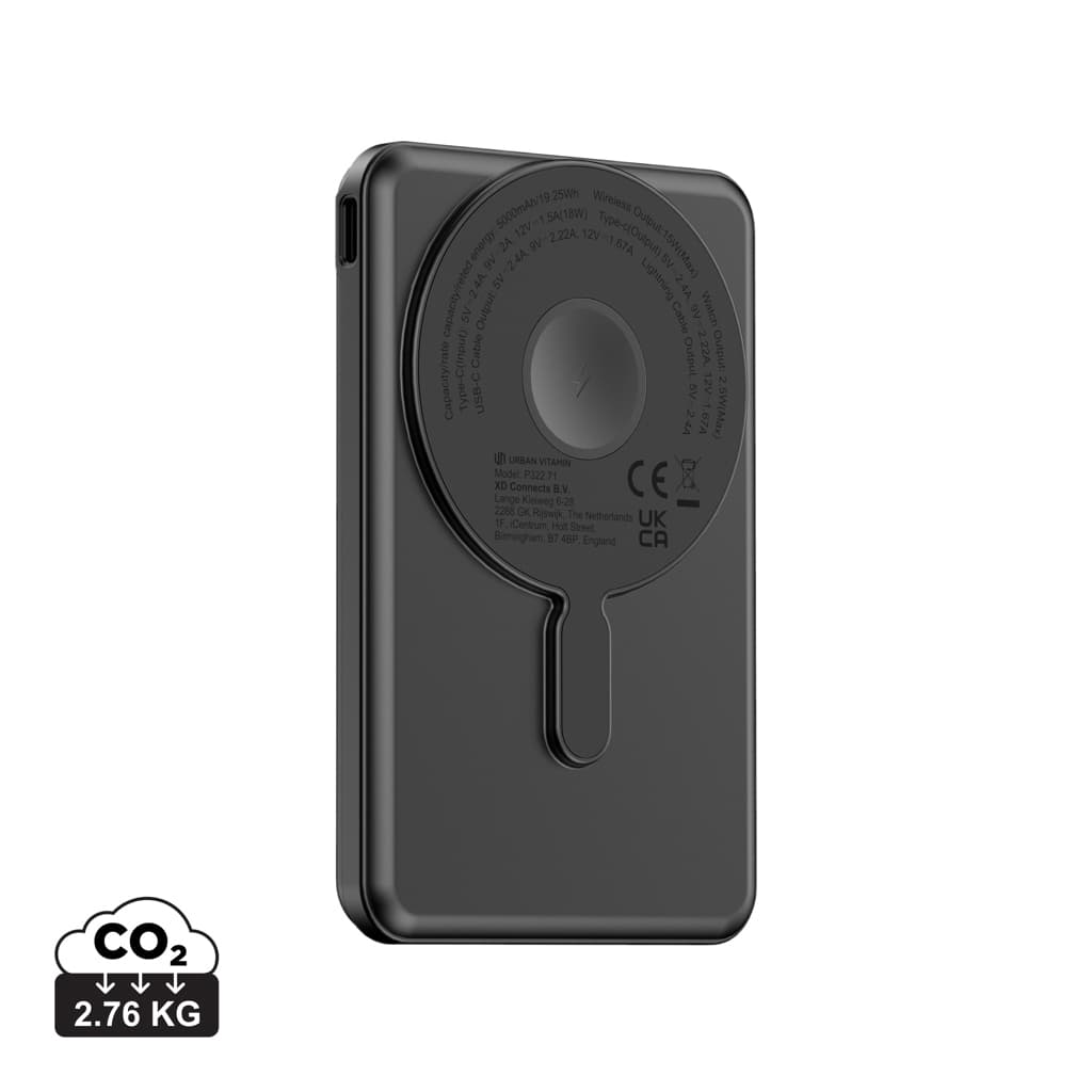 Urban Vitamin Redwood 5in1 5000mah 20WPD magnetisk powerbank – image 1