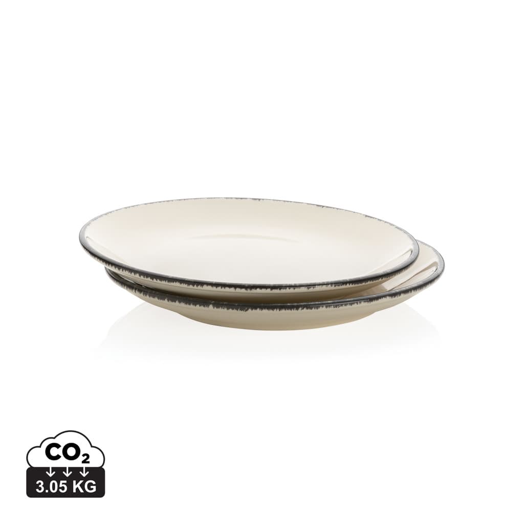 Ukiyo middagstallrik, 2-pack – bild 1
