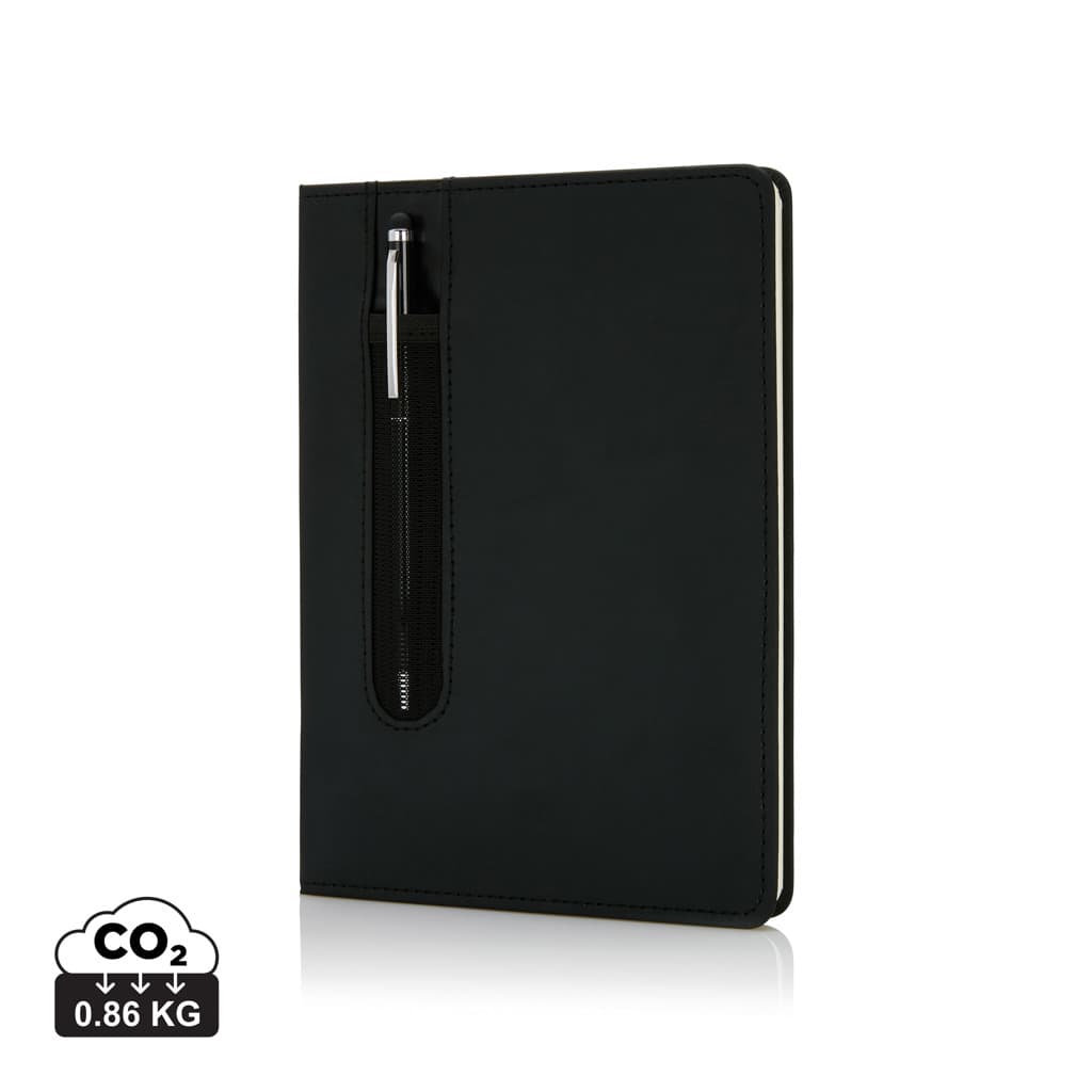 Anteckningsbok Basic - PU - med styluspenna - A5 – image 1