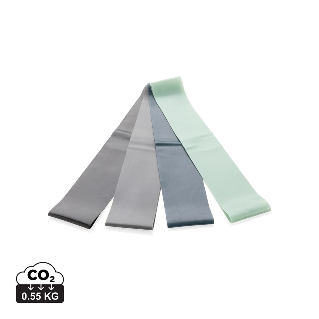 4-pack elastiska träningsband i fodral – bild 1