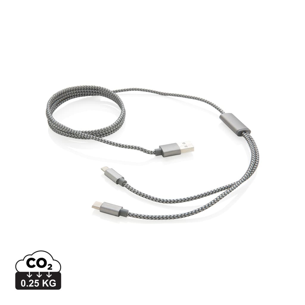 3-i-1 flätad kabel – bild 1