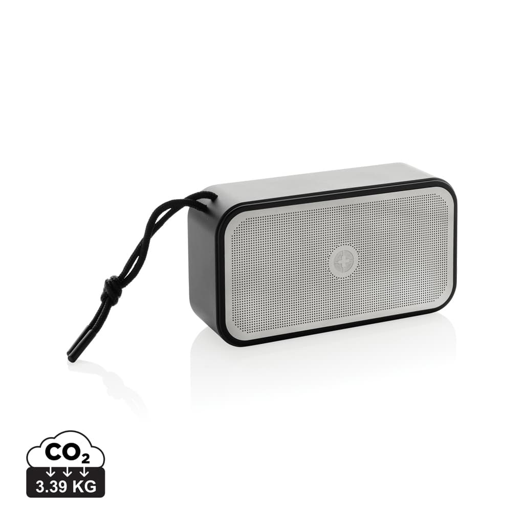 Swiss Peak RCS återvunnen aluminium 10 W bashögtalare – bild 1