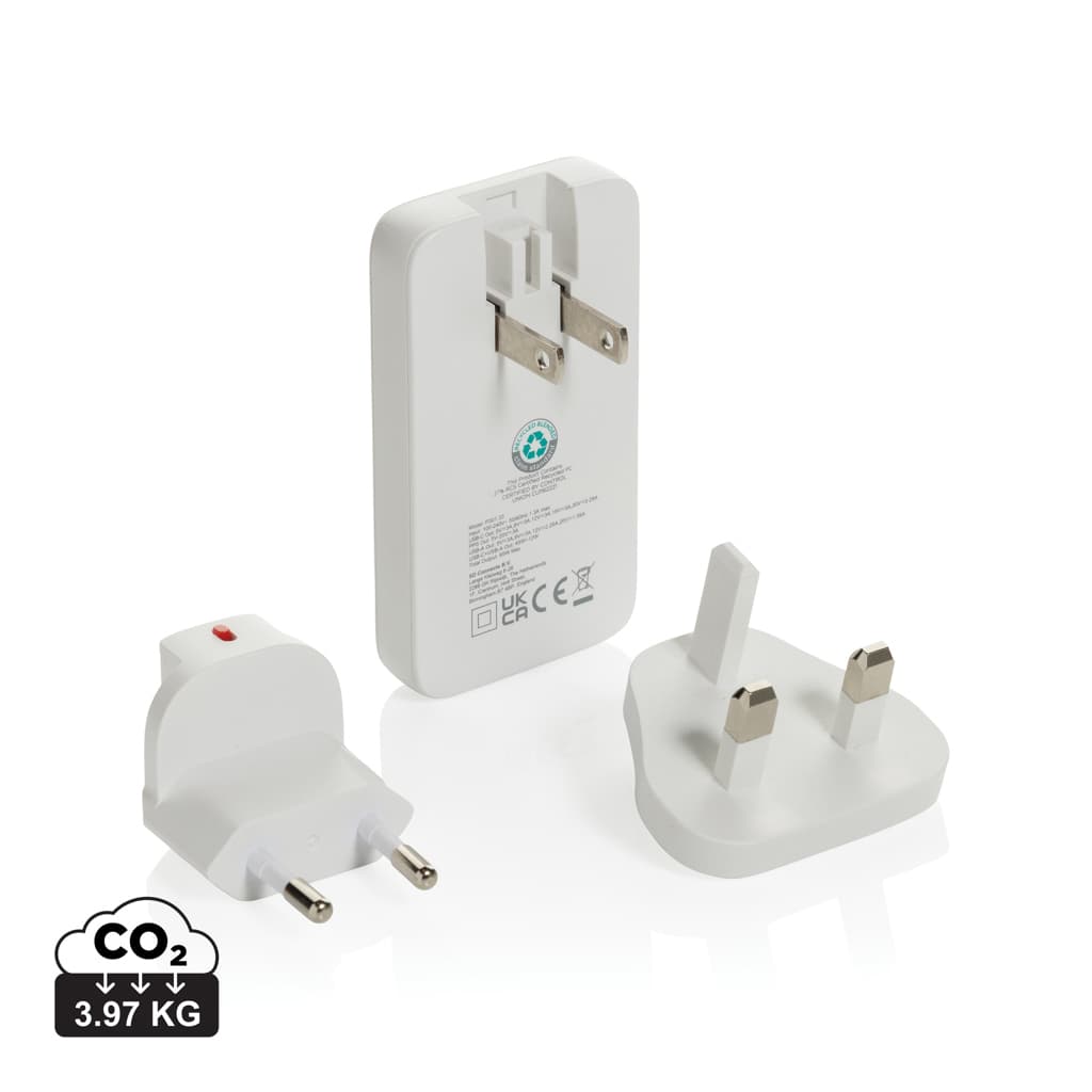Fluxo RCS 65W platt GaN-laddare med universella kontakter – bild 1