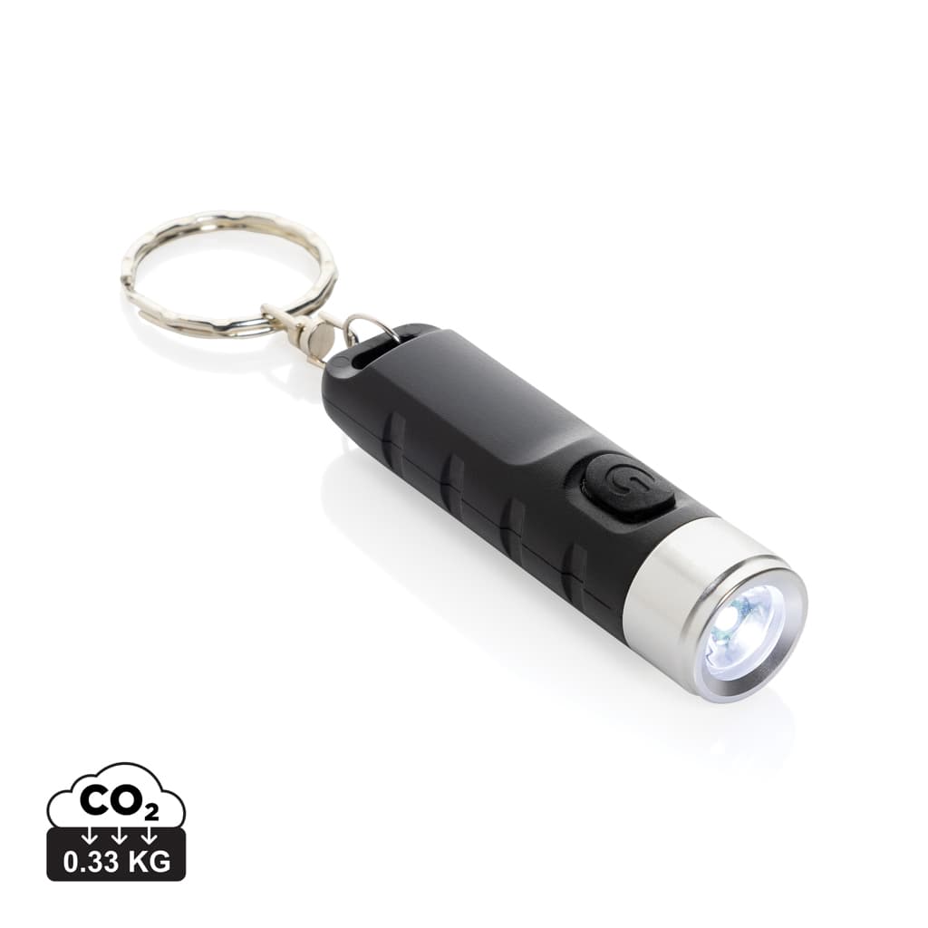 Globix RCS USB-laddningsbar nyckelringslampa – image 1