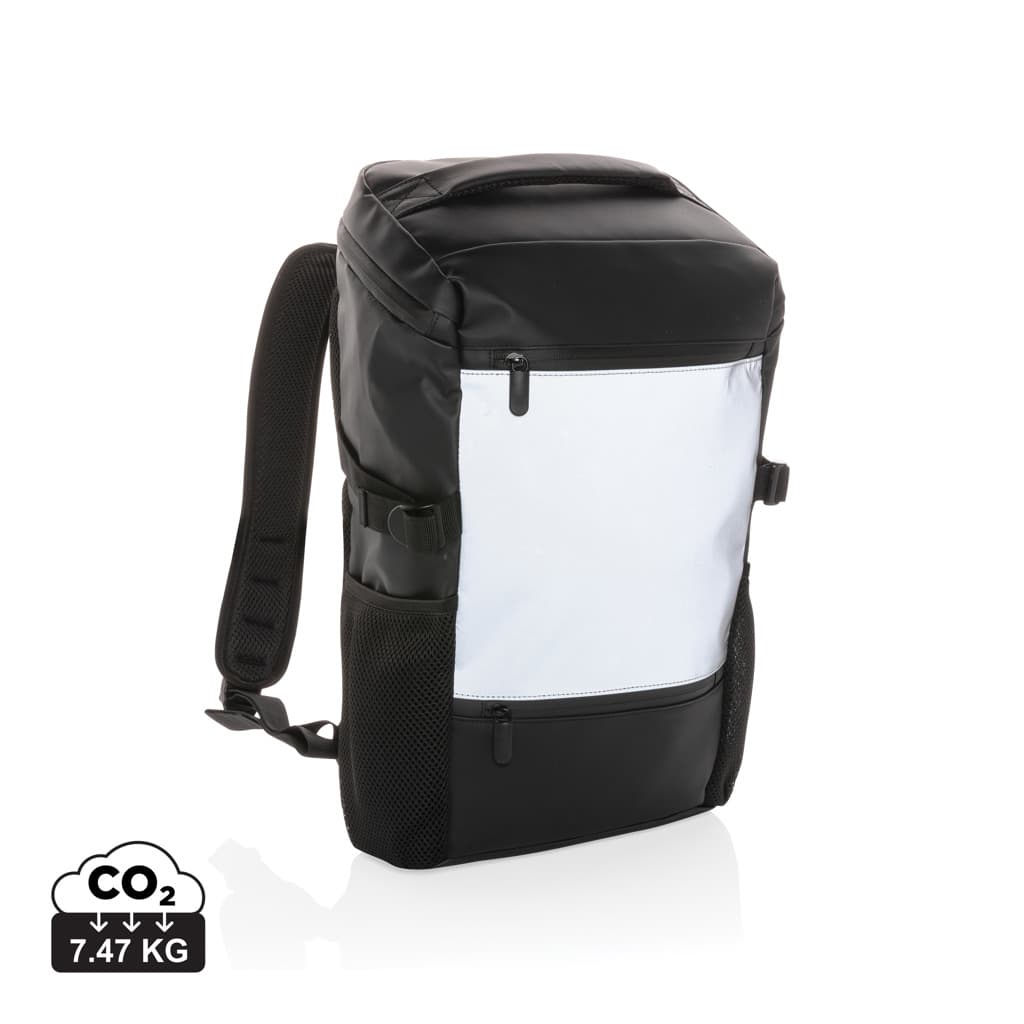 15.6' laptopryggsäck i PU – bild 1