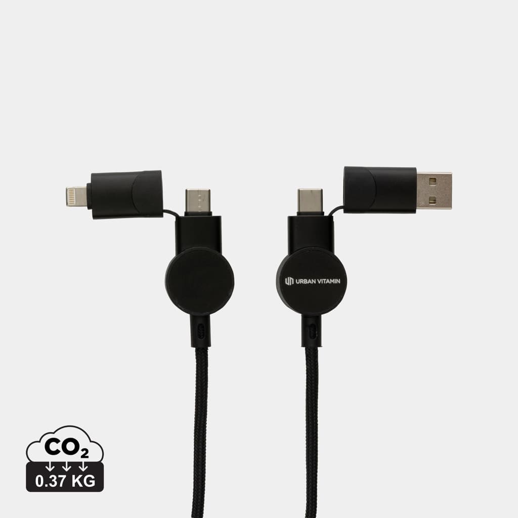 Oakland 6-i-1 kabel RCS återvunnen rplast m.  snabbladdning – bild 1