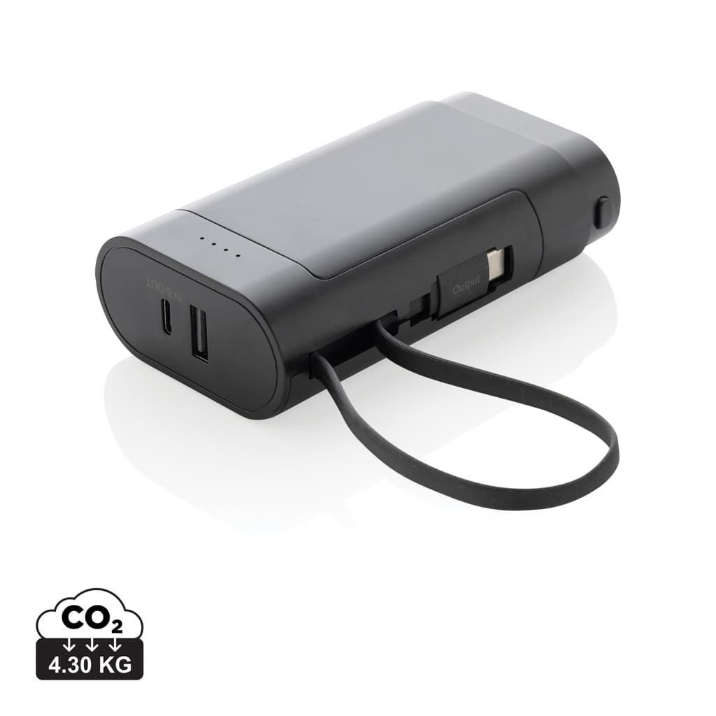 CycleCell 10.000 mAh powerbank med avtagbart batteri – bild 1