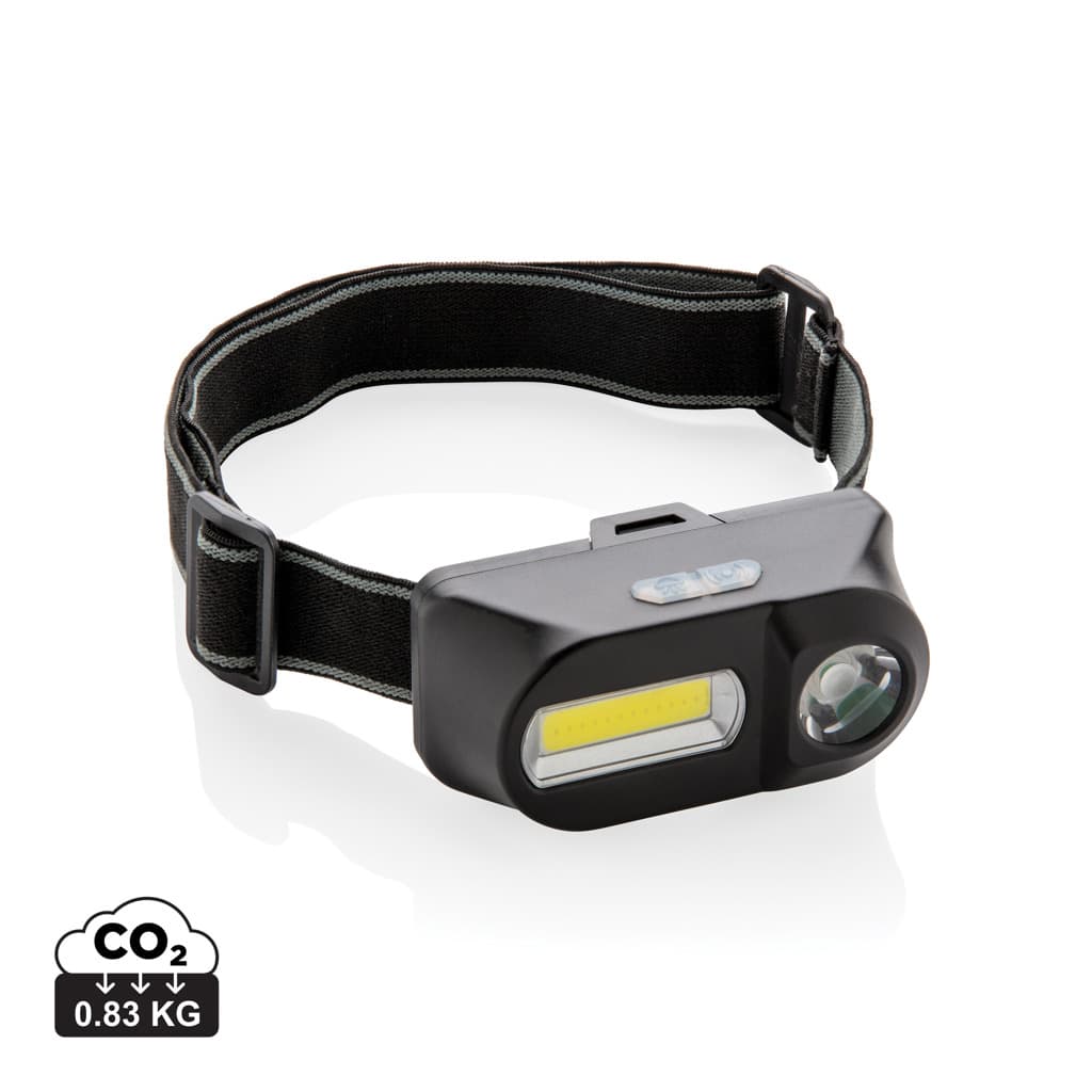 COB och LED pannlampa – bild 1