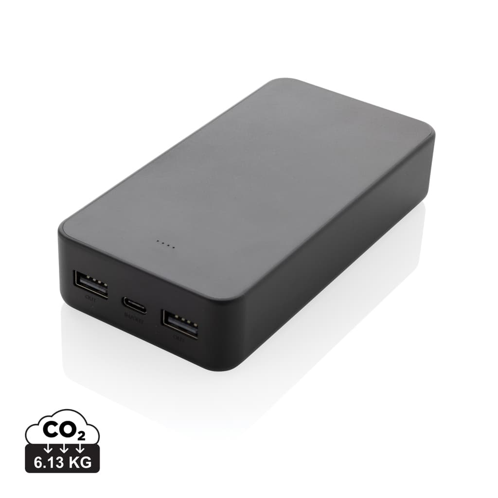 Boostcore RCS powerbank i återvunnen plast 20.000mAh USB – bild 1