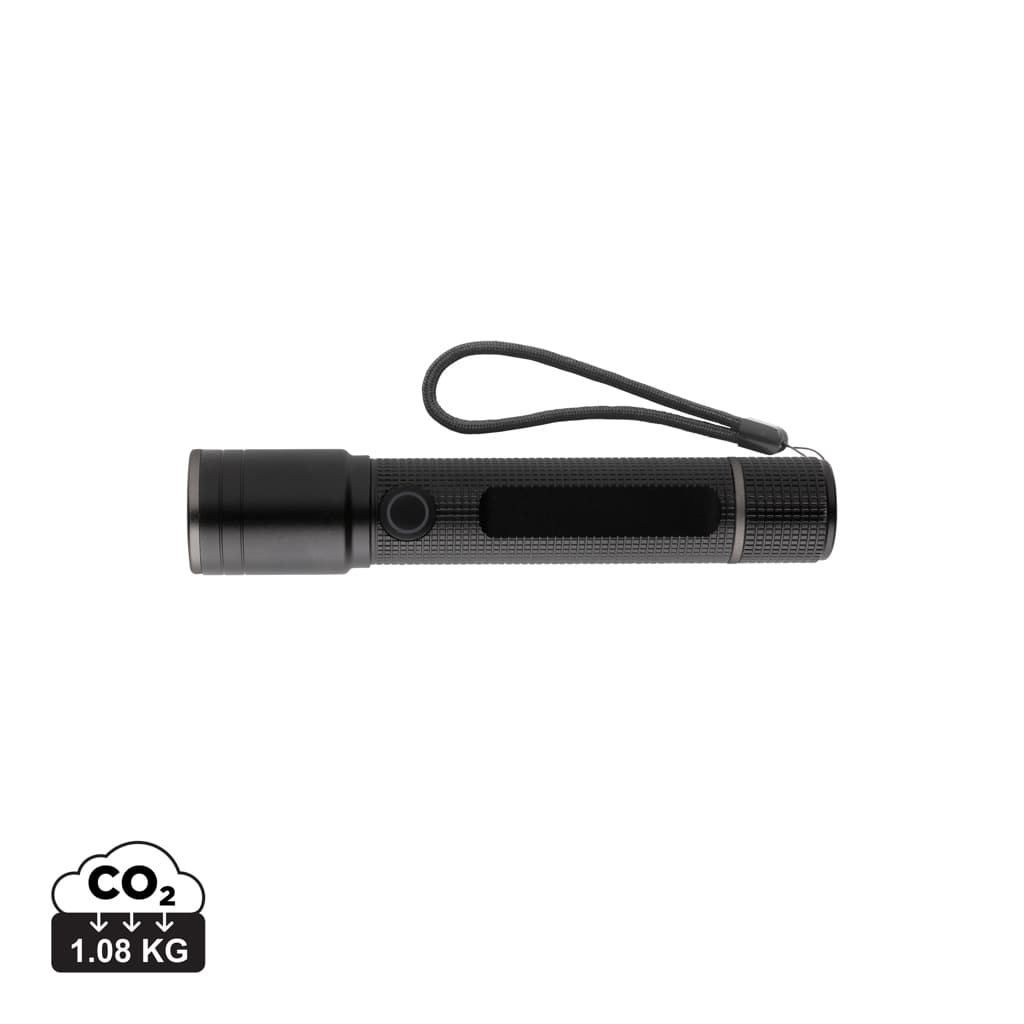 Gear X USB-återuppladdningsbar ficklampa RCS aluminium – image 1
