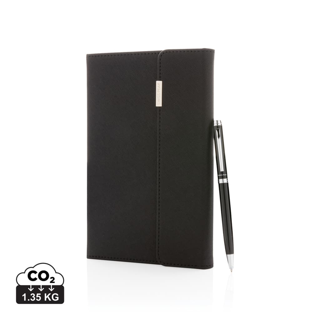 Swiss Peak deluxe A5 anteckningsbok och penna – bild 1